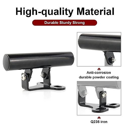 Support GPS Moto Guidon Pince Fixation Navigation Speed Triple T509