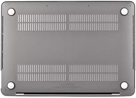 UESWILL MacBook Pro 13 inch Case 2022 2021 2020-2016 Release A2338 M1 M2 A2289 A2251 A2159 A1989 A1706 A1708, Matte Hard Shell Case Cover for MacBook Pro 13 inch with USB-C Touch Bar, Gray