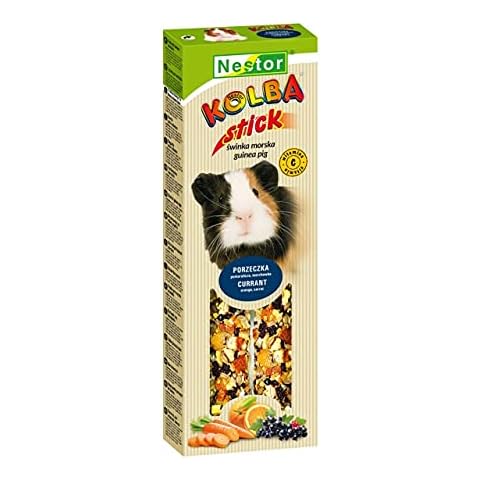 GUINEA PIG Stick with Black Currants, Orange and Carrot Cover