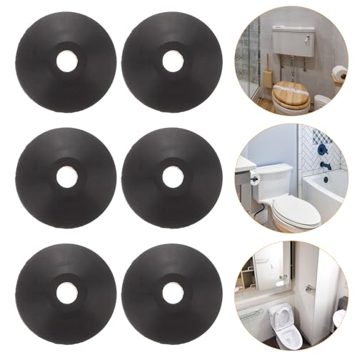 DOITOOL 40 Stück Dichtungsring Konische Unterlegscheiben aus Gummi für WC-Tankschrauben, WC-Bolzen aus Gummi, konische Gummischraube
