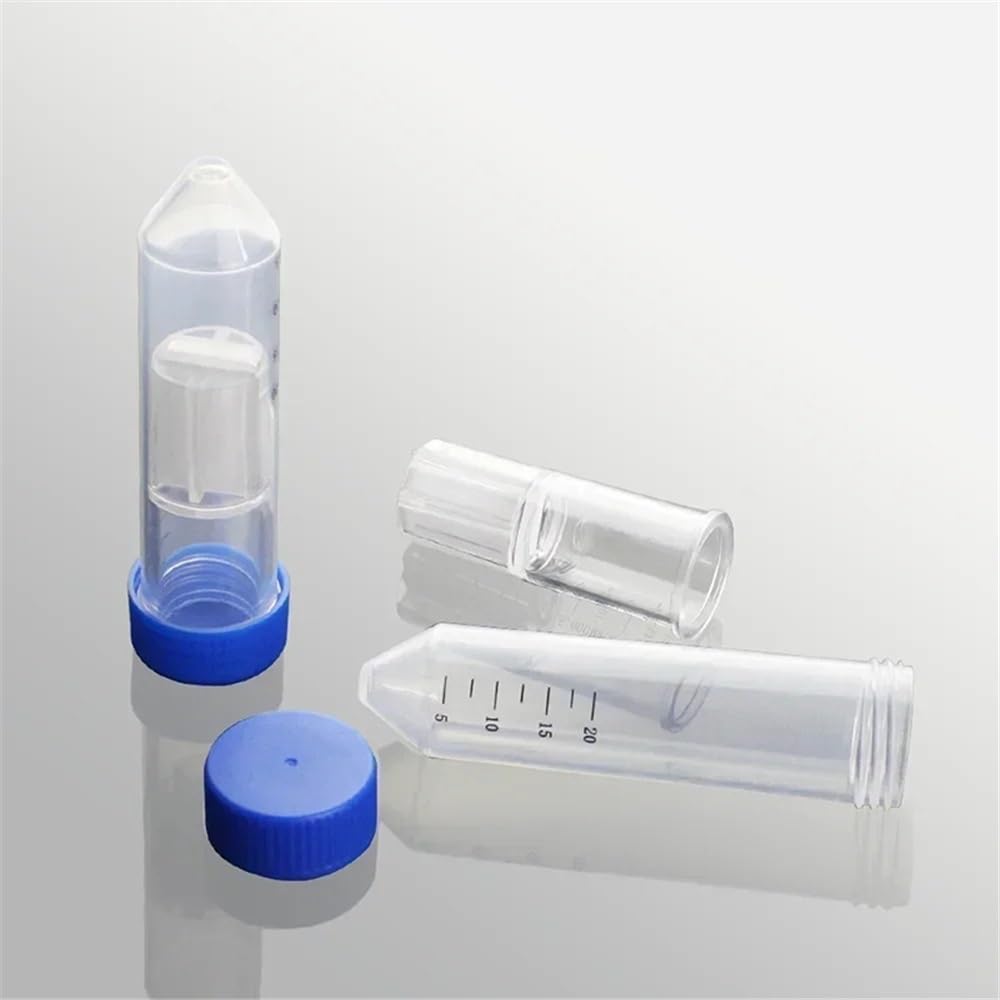 Cristalería de Laboratorio Tubo de ultrafiltración de 15 ml con membrana de PES de 10 kDa y 50 kDa, tubo exterior y tapa, filtro interior de PP.(15ml 5kDa 1piece)