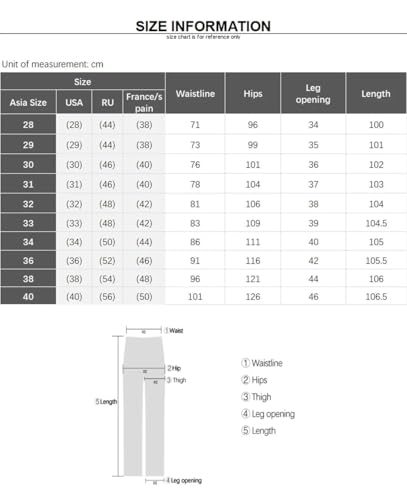 Men's Business Jeans Thin Casual Straight Loose Pants Comfortable Denim Trousers4