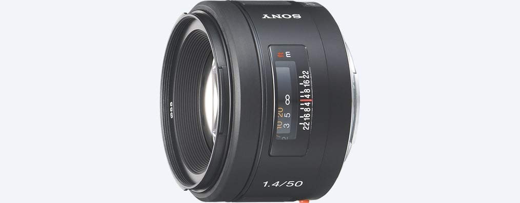 ■ソニー用　SONY AF 50mm F1.4 SAL50F14 Sony SAL50F14.AE A Mount - Full Frame 50mm F1.4 Prime Lens - Black