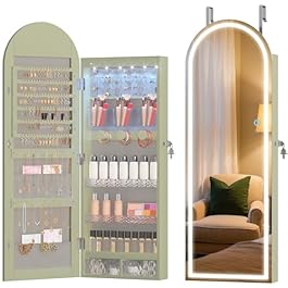 LVSOMT Wall Mounted Jewelry...