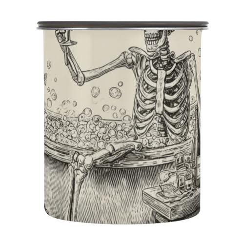 Contenedor de Almacenamiento para Café de Acero Inoxidable 900 ml