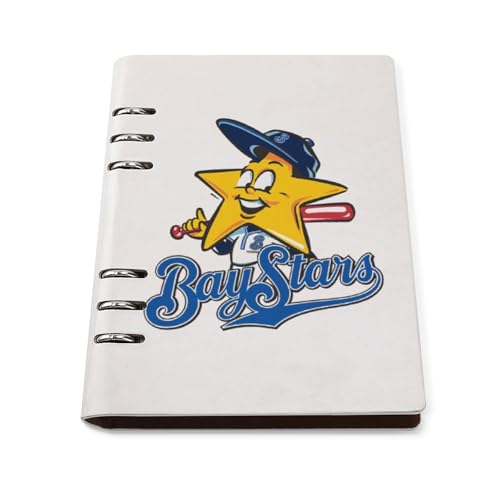 ノート 横浜ベイスターズ メモ帳 バインダーノート A5 6穴 90枚 てちょう ハードカバー メモ ンダー A5サイズ 横罫線 ??本 文房具 オフィス用品 ルーズリーフ 学生 キャンパス おしゃれ プレゼント 贈り物