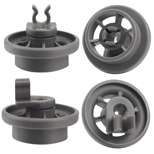 Dishwasher Lower Rack Wheels for LG Replacement Parts, 4 Pcs Dishrack Roller Compatible with LG...