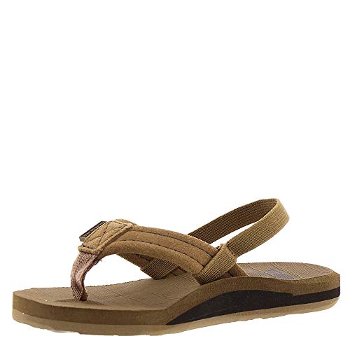 Quiksilver Carver Suede Toddler Flip Flop (Toddler)4