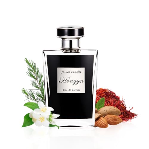 Hvngyn - Almond Saffron - Eau de Parfum - Inspired by B.accarat R.ouge 540 - Luxury Scent Vegan Perfume Spray for Women & Men - 1.7 fl.oz. (50ml)