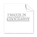 Quote I Major in Geography Cleaning Cloth Phone Screen Glasses Cleaner 5pcs