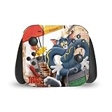 nintendo ds roms tom and jerry Superdünn und superleicht Head Case Designs Offizielle Tom and Jerry Movie (2021) Neue Wendung in Der Realen Graphics Vinyl Haut Gaming Aufkleber Abziehbild Abdeckung kompatibel mit Nintendo Switch Joy-Con Controller