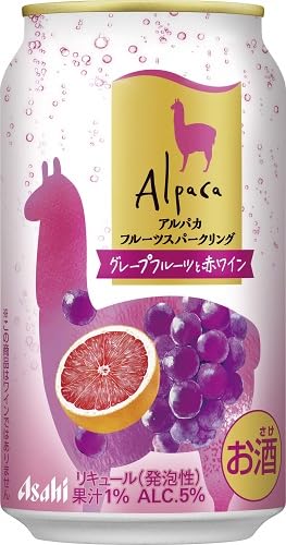 Amazon.co.jp: アルパカフルーツスパークリング グレープフルーツと