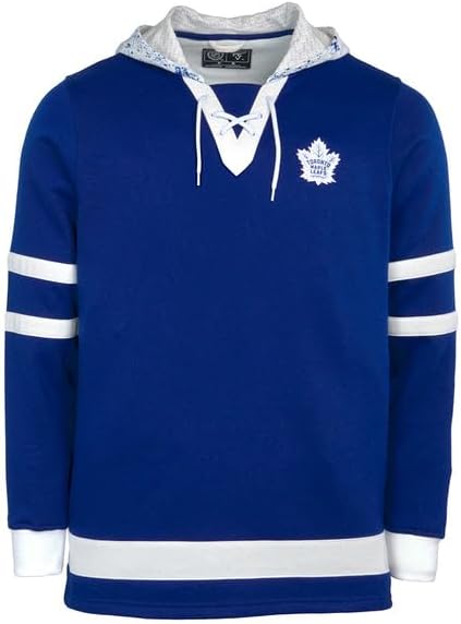 NHL Unisex-Adult Lace-Up Hoodie, Unisex Hockey Sweatshirt, NHL Officially Licensed Gear, Recycled Fabrics - Image 4