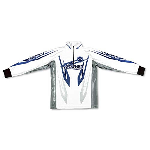 オーナー ストレッチグラフィックシャツ No.8938 ターコイズ L