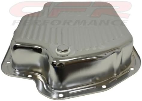 Compatible/Replacement for Chevy/GM Turbo TH-400 Steel Transmission Pan (Deep Sump) - Chrome