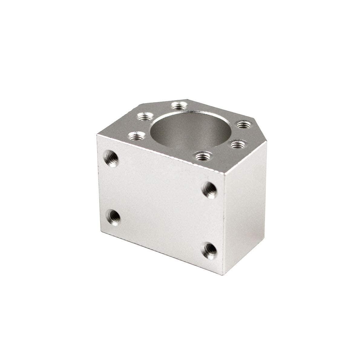 CNCMANS 1pc DSG16H CNC Parts Aluminum Alloy Ball Screw Nut Housing Seat Bracket Holder for SFU1605 SFU1604 SFU1610 16mm Ball Screw and 3D Printer CNC Machine