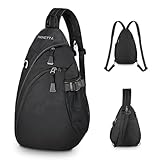 MANETTA Tactical sling Backpack for men- Large Army one shoulder Backpacks For Men Camping Hiking Trekking Daypack Rucksack (black1)