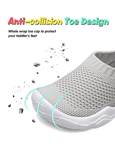 Image of JOINFREE Toddler Boys Girls Sneaker Slip On Shoes Kids Lightweight Breathable Walking Shoes