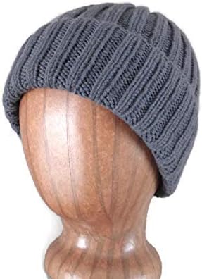 HandmadeHand Knit Cashmere Hat, Beanie Watch Cap, Luxury, Lightweight Hat Men Women
