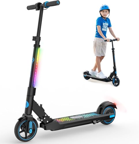 EVERCROSS EV06C Patinete Eléctrico, 6,5'' Patinete Eléctrico Plegable Niños 6 a 12 Años, hasta...