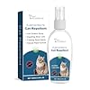 Spray disuasorio para gatos, repelente natural y seguro para gatos en interiores y exteriores, ayuda de entrenamiento eficaz, disuasorio antiarañazos para muebles, sofás, alfombras, espray