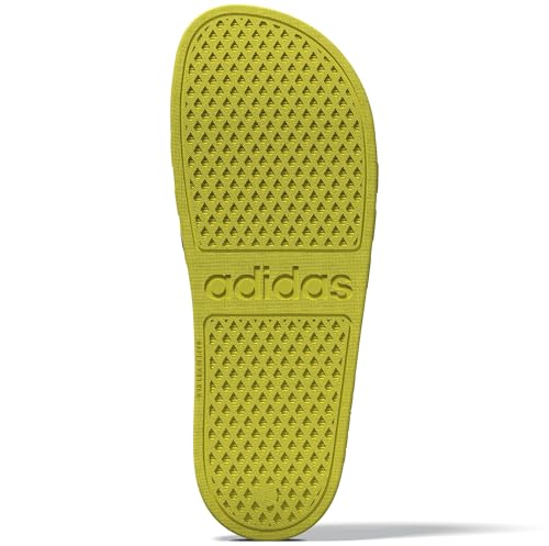 adidas Unisex Adilette Aqua Slides, bright yellow/bold blue/bold green, 38 EU 3