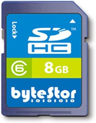 ByteStor 8GB SDHC Class 6 Memory Card
