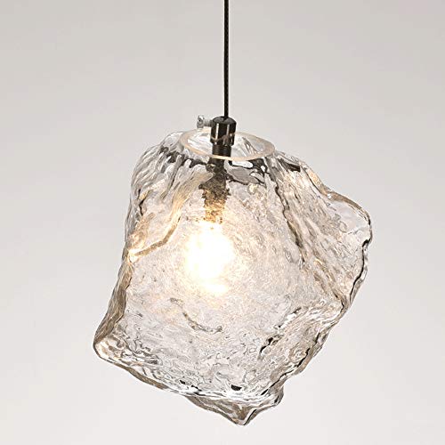 Suspension cube de glace créative pour l'ambiance lumineuse d'un restaurant