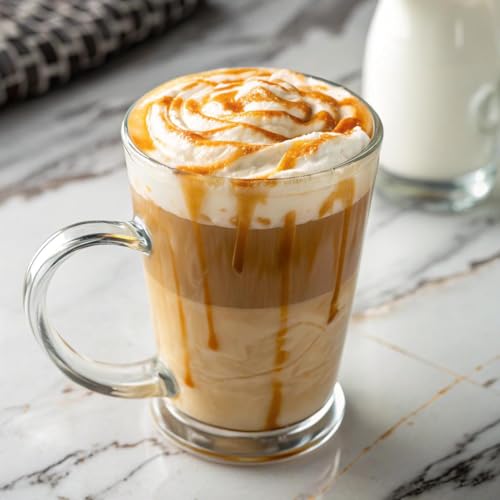 Double Donut Coffee Flavored Coffee Pods, Caramel Macchiato Coffee for Keurig K Cups Machines, Medium Roast in Recyclable Pods, 24 Count