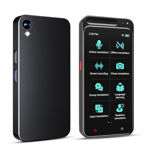 Intelligent AI Voice Translator with Touchscreen