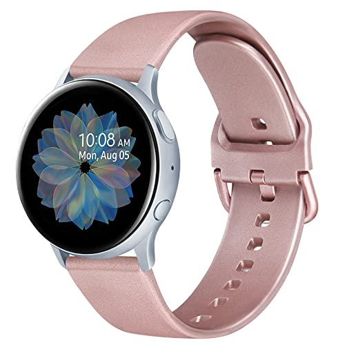 Fook Correa Compatible con Samsung Galaxy Watch Active 2 40mm 44mm, 20mm Pulseras de Repuesto para Galaxy Watch 3 41mm / Galaxy Watch 42mm / Gear S2 Classic/Galaxy Watch 4/4 Classic/Polar Ignite 2