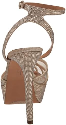 Jessica Simpson Women's Oluina Embellished Platform Pump, Champagne, 6.5 | Image 2