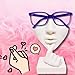 JewelryNanny Artsy Face Eyeglass Holder and Display Stand (Love)