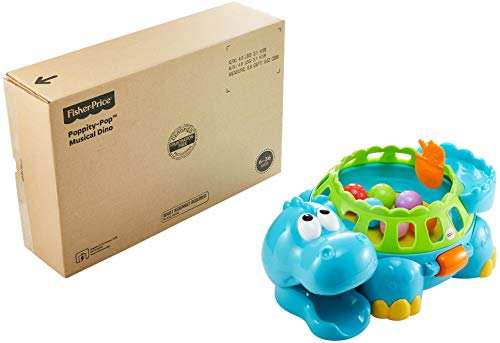 Fisher-Price Atividades e Sons Dinossauro Musical com Bolinhas - Exclusivo Amazon