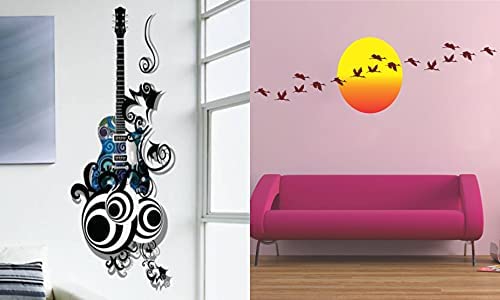 See full amazon price history chart for Ghar Kraft Set of 2 Wall Sticker Guitar and Sunrise with Flying Birds Wall Sticker Ghar Kraft Set of 2 Wall Sticker Guitar and Sunrise with Flying Birds Wall Sticker (B09GKTWB5C) Amazon Price History, Amazon Price Tracker