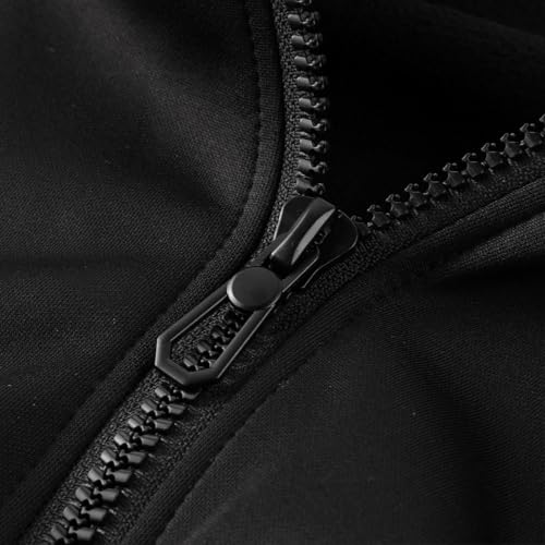 Image of OHSNMAKSL Hoodies for Men sherpa Warm Fleece Hoodie Jacket Sweatshirt Full Zip Sport Workout Coats