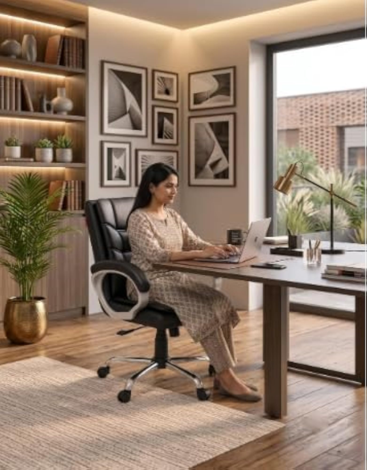 Executive Revolving Office Chair for Home & Office