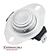 Enterpark 6931EL3001E Dryer Thermostat Replacement Part for LG Dryer, Replaces 6931EL3001C 503475 6931EL3001B 1122485