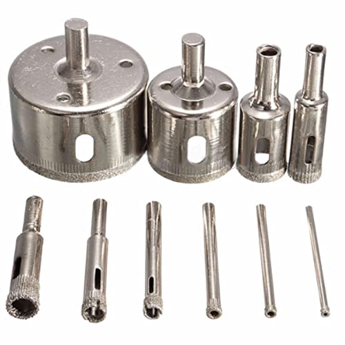 Set de 10 brocas diamante para cerámica y vidrio miniatura 1