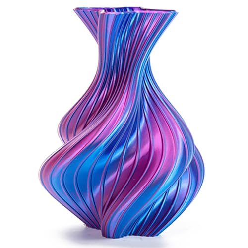 Image of Silk Dual Color Blue Fuchsia PLA 1.75mm 1kg Shiny 3D Printer Filament FDM