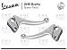 KIT COPPIA DUE LEVA LEVE FRENO E FRIZIONE COMPATIBILE PER VESPA 50 SPECIAL - VESPA 125 PRIMAVERA - ET3 PRIMAVERA.