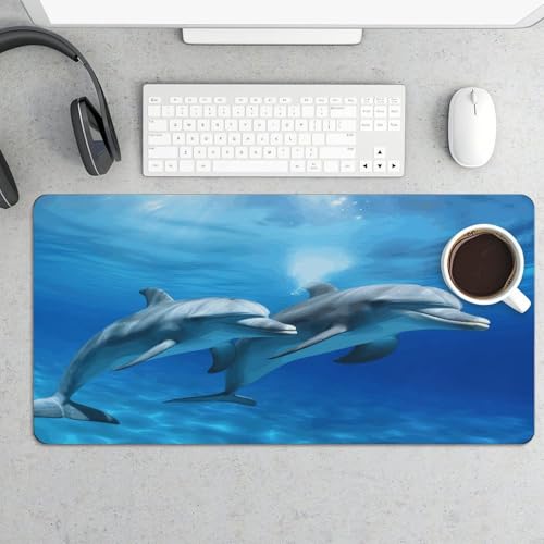 Alfombrilla para mouse grande rectangular impermeable de goma miniatura 5