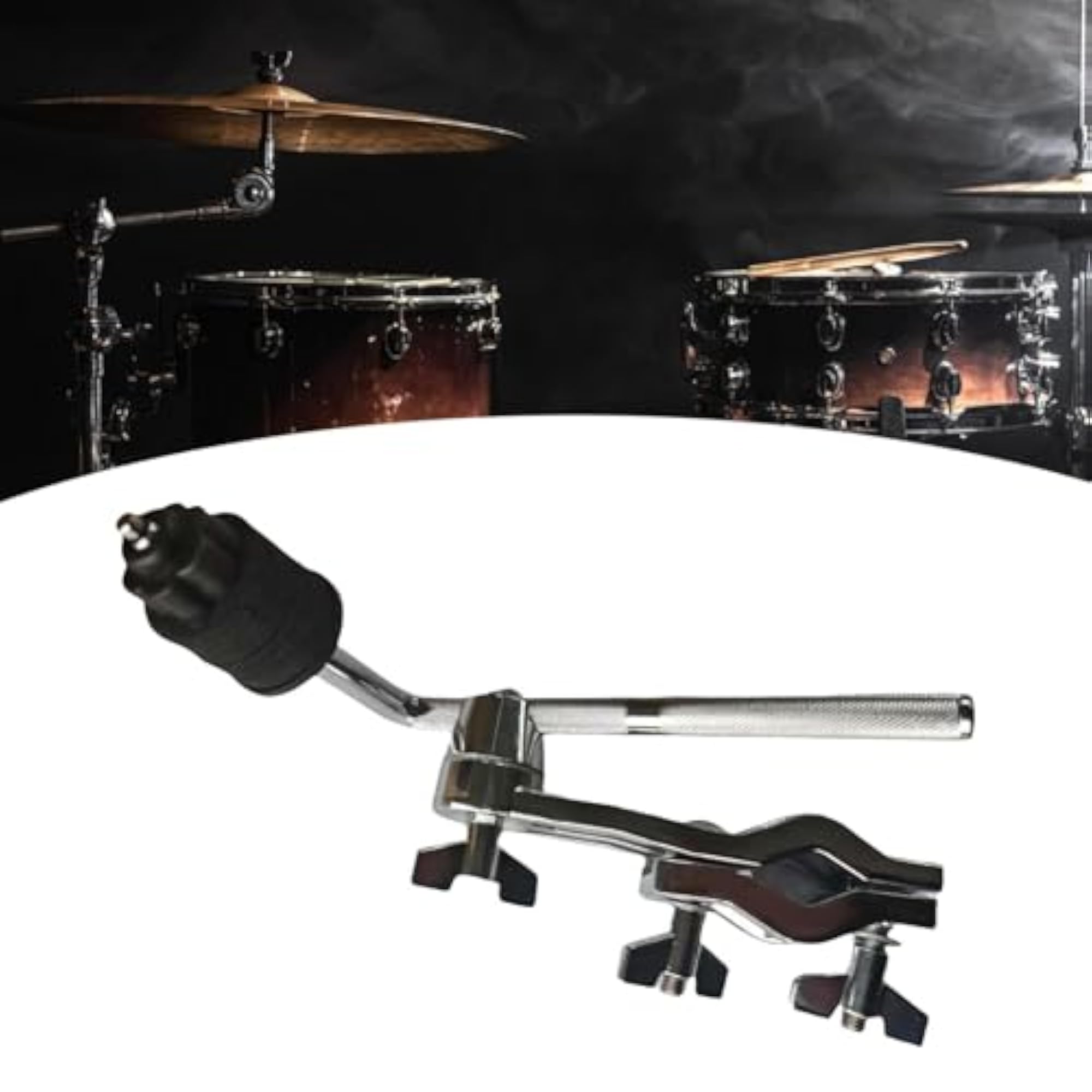 Drum Set Mounting Clamp for Percussion Instruments