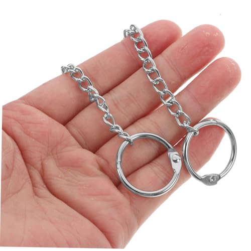 Cadenas metálicas para colgar señalizaciones de estacionamiento de exterior 4