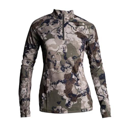 King's Camo Womens XKG Elevation 1/4 zip Tee, Size: XL (XKGL5206-XK7-XL)