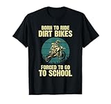 Cute Dirt Bike Art for Men Women Motorcycle Dirtbike Racing T-Shirt Small
