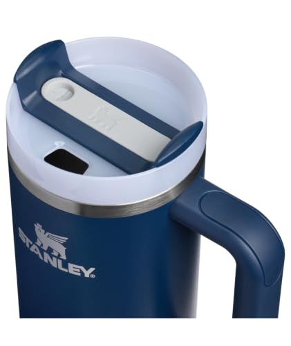 Image of STANLEY Quencher H2.0 Tumbler with Handle and Straw 30 oz | Flowstate 3-Position Lid | Cup Holder Compatible for Travel | Insulated Stainless Steel Cup | BPA-Free | Dark Navy