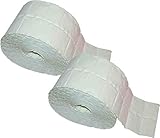 sin pelusas 2 rollos de celulosa = 1.000 unidades sin pelusas de BW