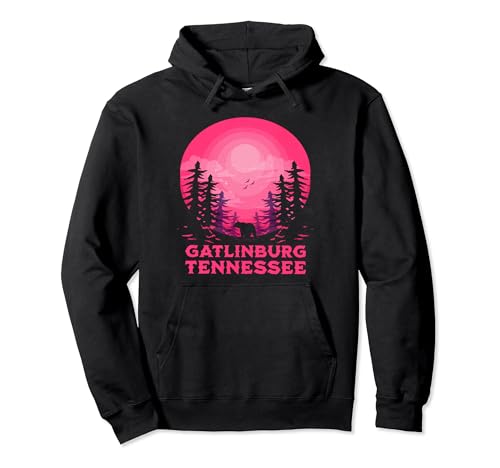 Gatlinburg Tennessee Bear Nature Outdoors Pullover Hoodie