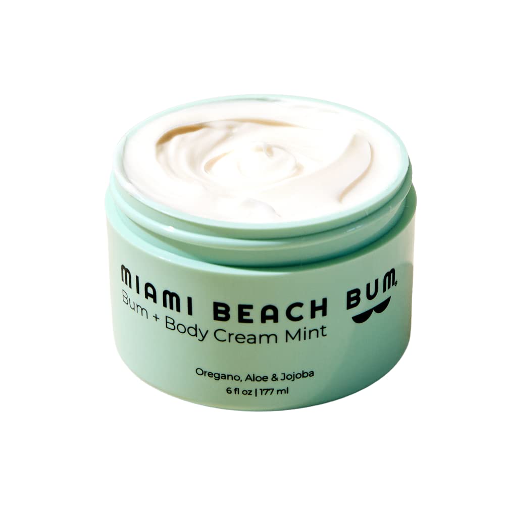 Buy Miami Beach Bum, Bum + Body Cream, Daily Moisturizer For Total Skin , Body Acne , Razor